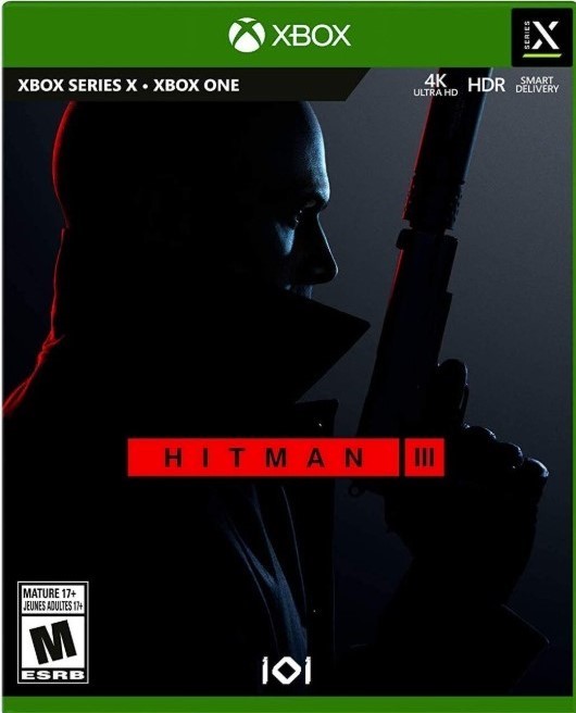 Official cover art of Hitman 3 available on Amazon.