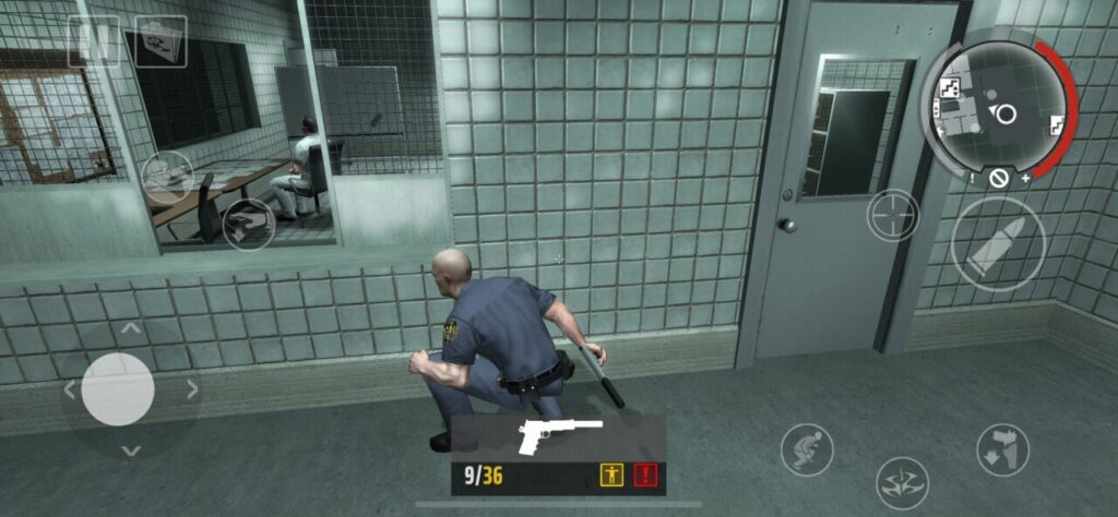 Gameplay screenshot from Hitman: Blood Money, one of the highest-rated entries in the Hitman franchise